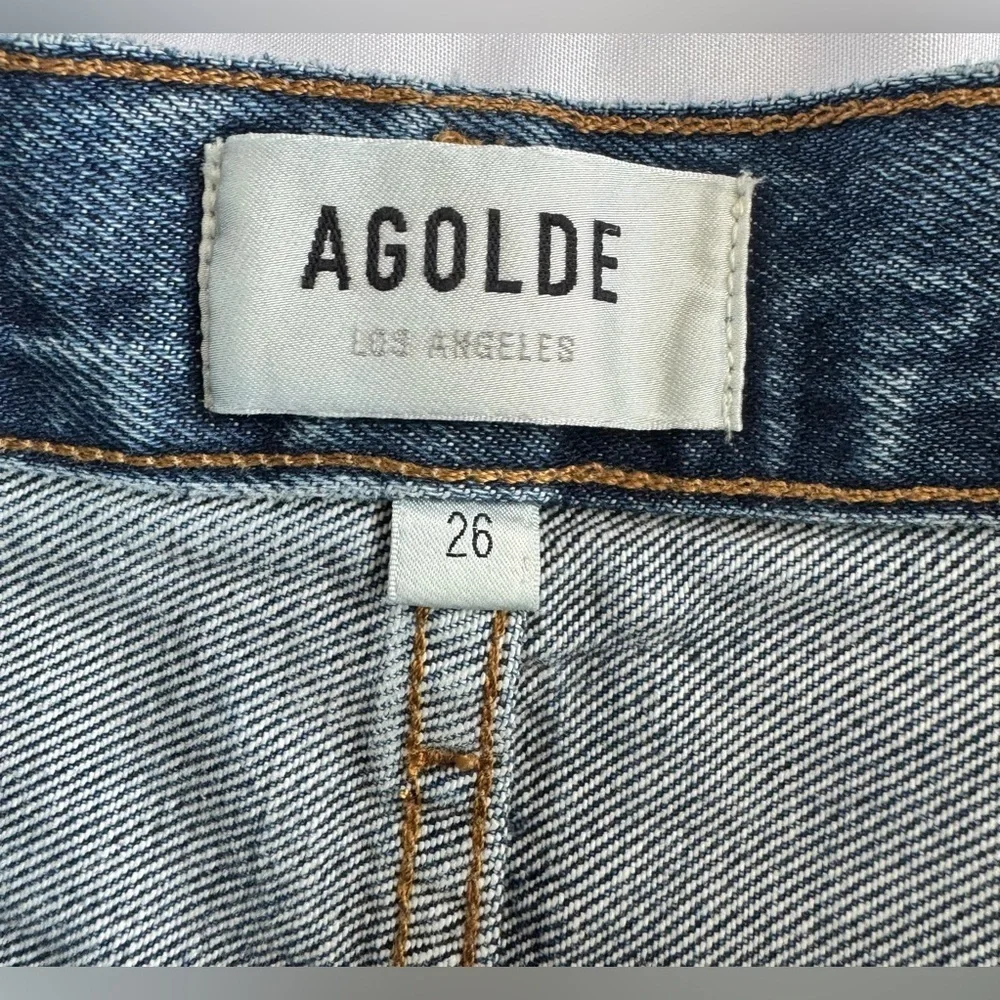 AGOLDE Cooper Cargo in Denim Blue Women's